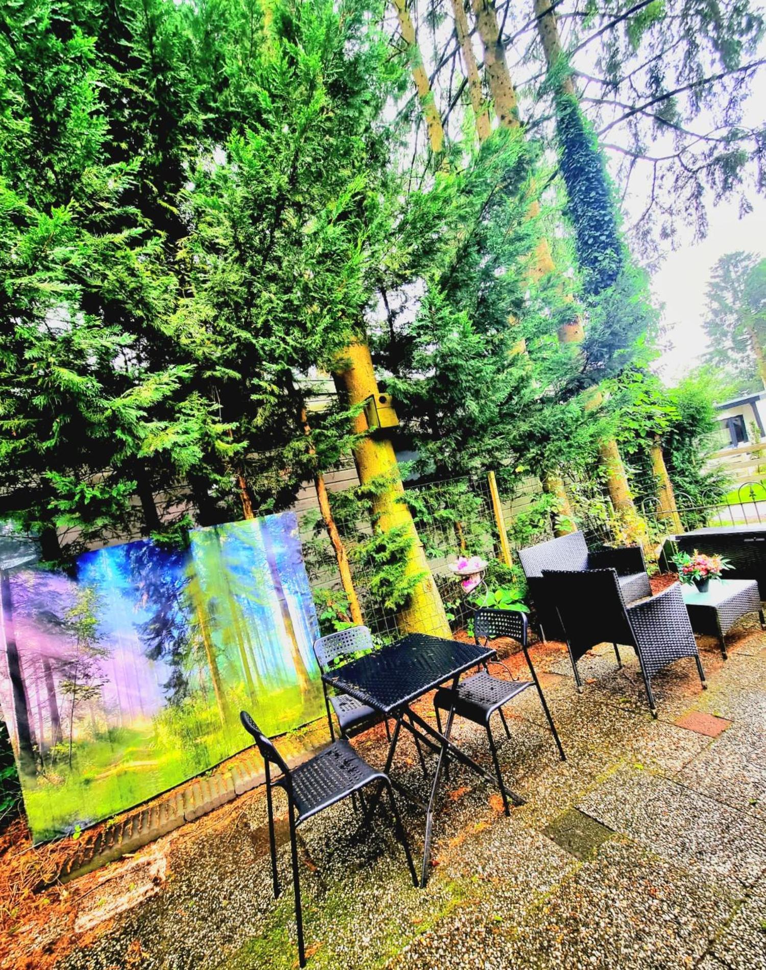 Chalet Op Een Rustig Park In De Natuur Putten Esterno foto